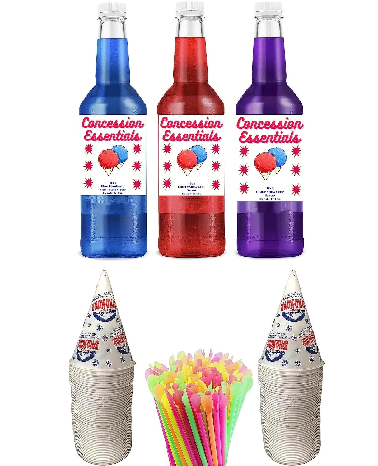 Snow Cone Syrup Set