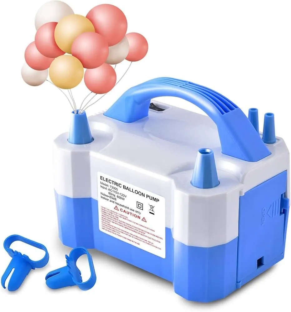 Electric Balloon Pump various colors