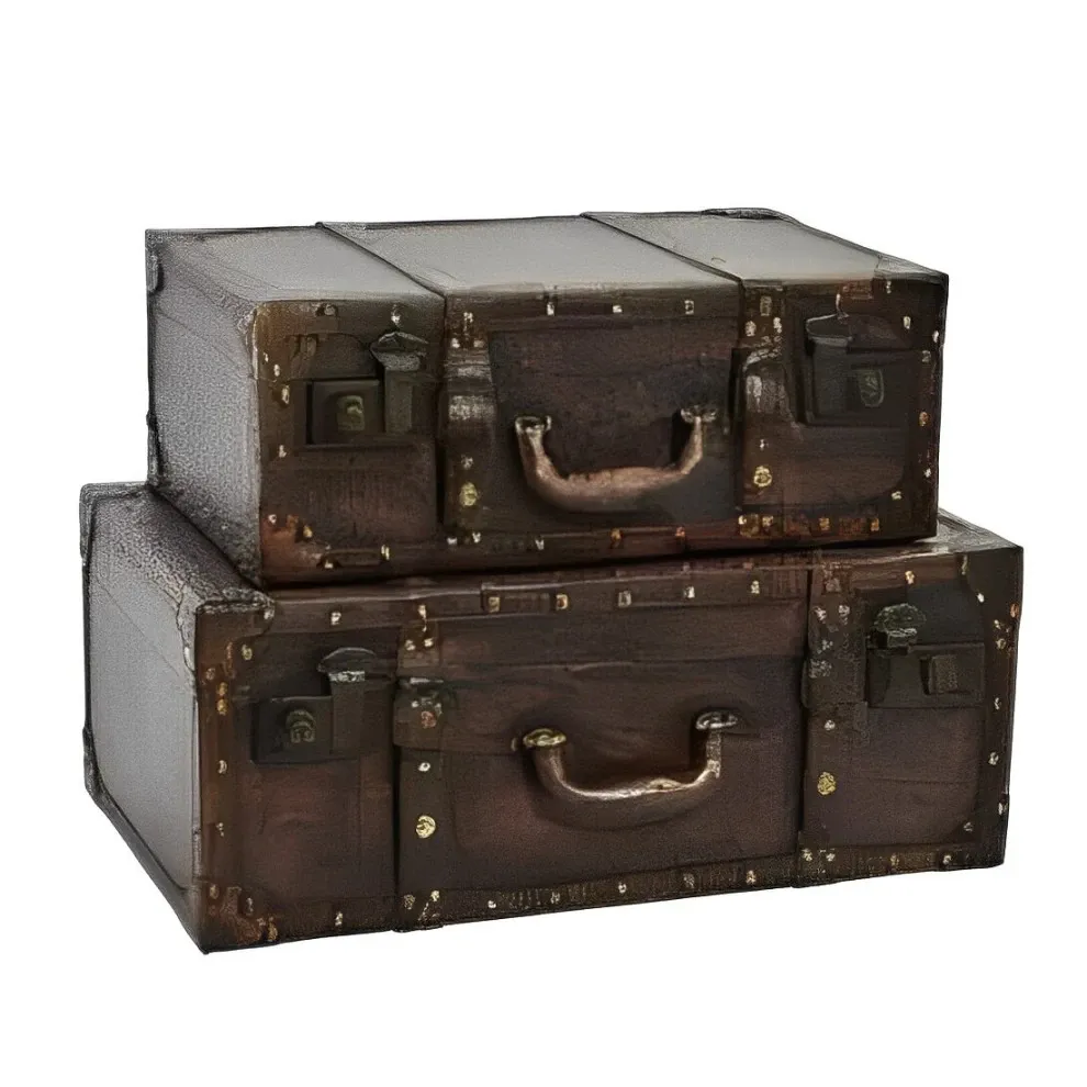 ATRE216 BAUL SET 2 MARRON