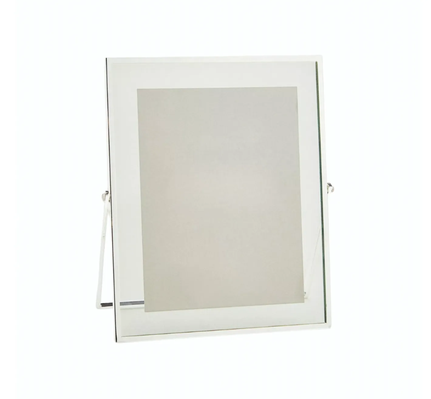 PORTAFOTO CRISTAL Y PLATEADO TAMAÑO GRANDE 15X20CM