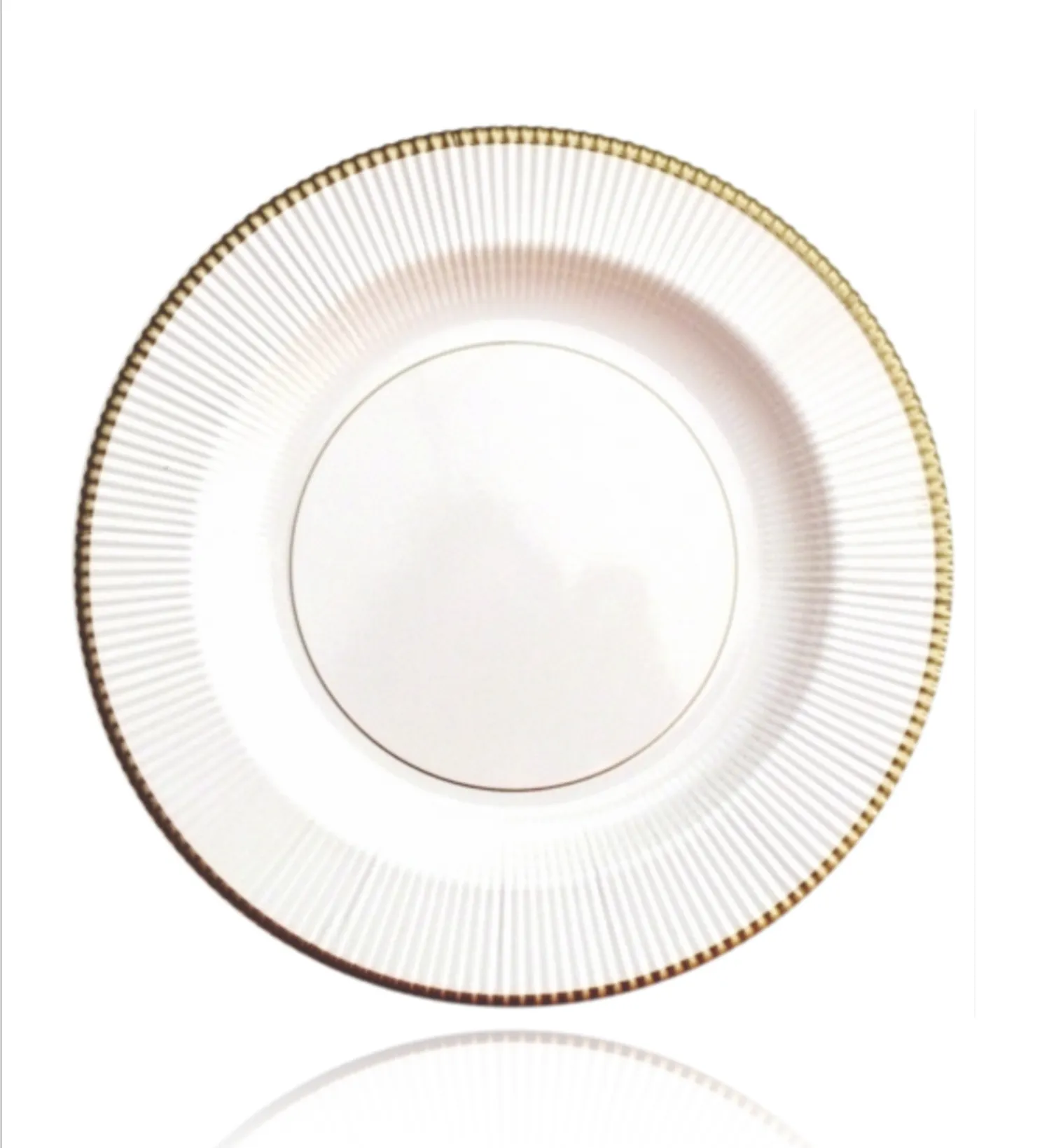 MEN005 BAJOPLATO TALLADO FILO DORADO