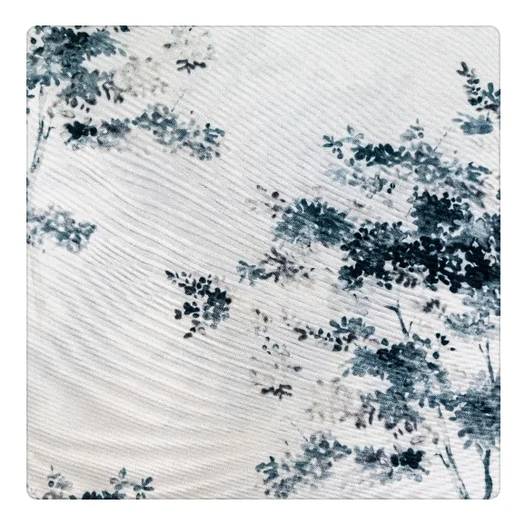 MANT035 MANTEL FLOR ALMENDRO CIRCULAR 340CM