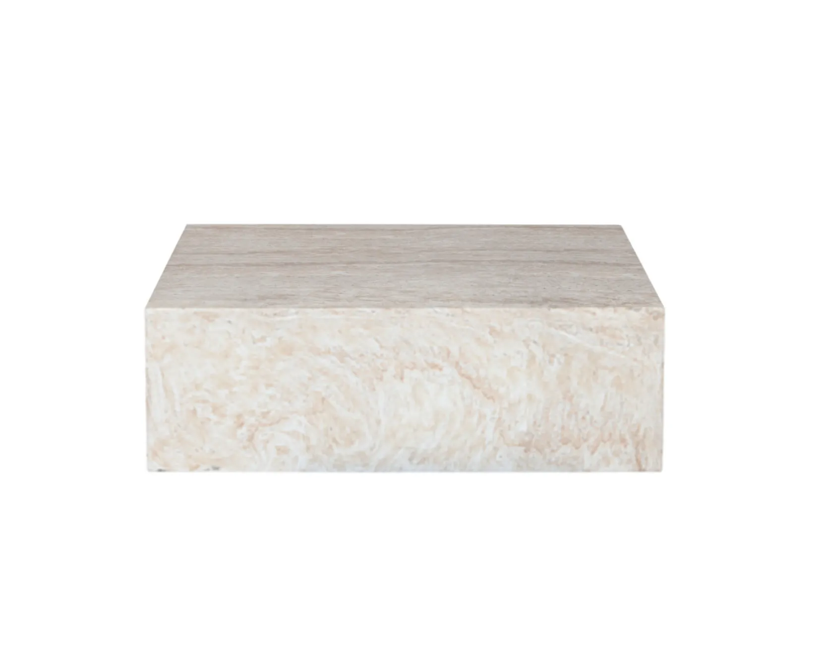 MESA CENTRO EFECTO MARMOL 90X60X30 CM