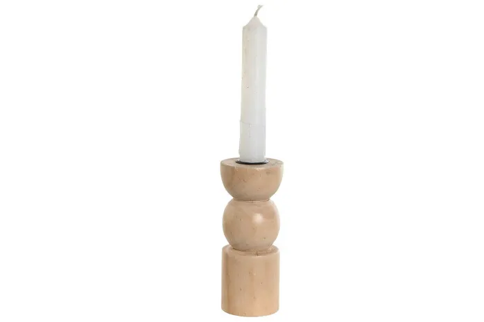 CANDELABRO MODERN MADERA 5X5X12,CM