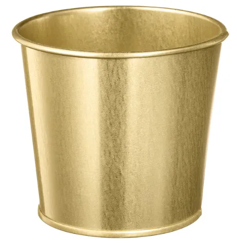 ATRE163-EMD CUBO METÁLICO DORADO 9CM