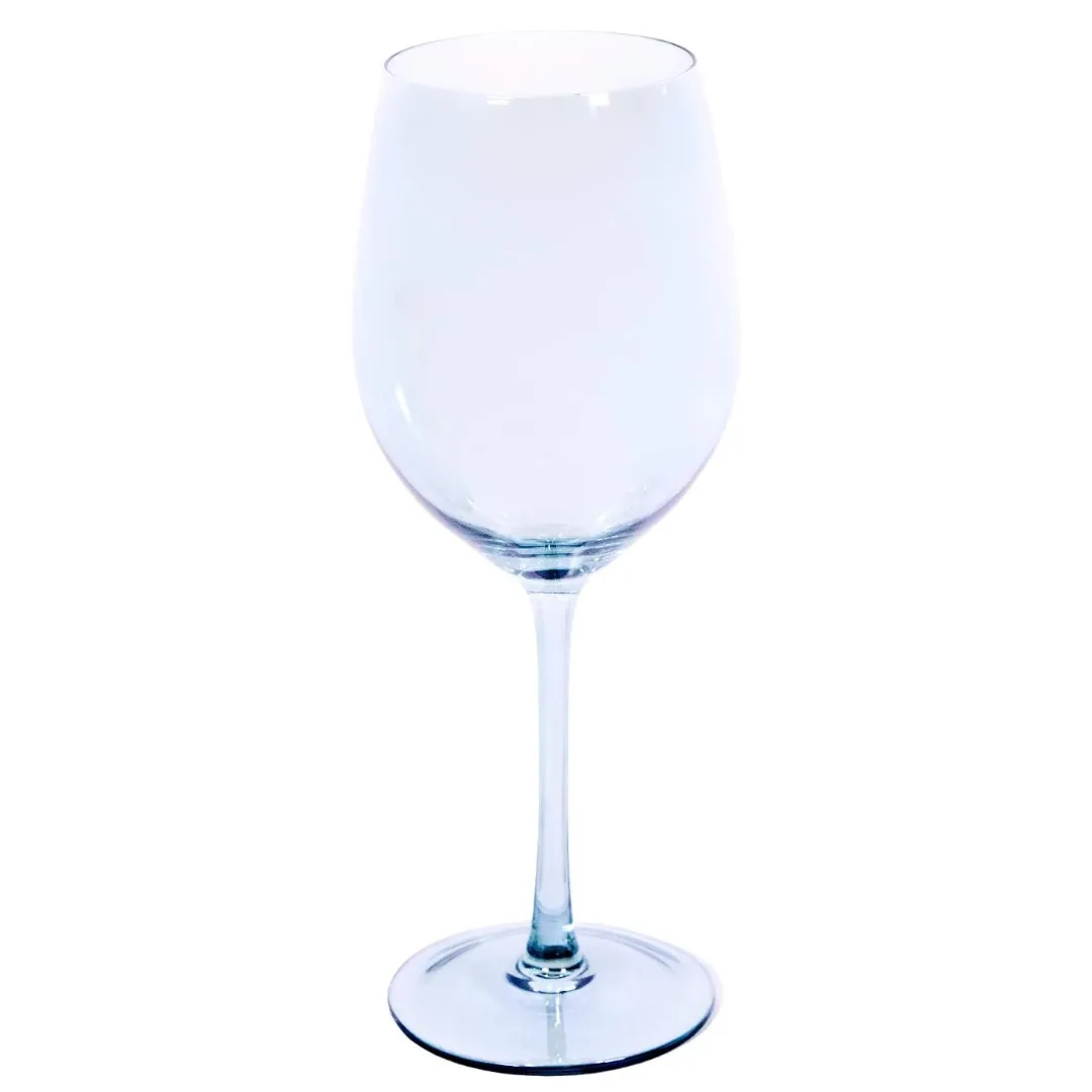 MEN044 COPA DE VINO AZUL MODELO "MÓNACO"