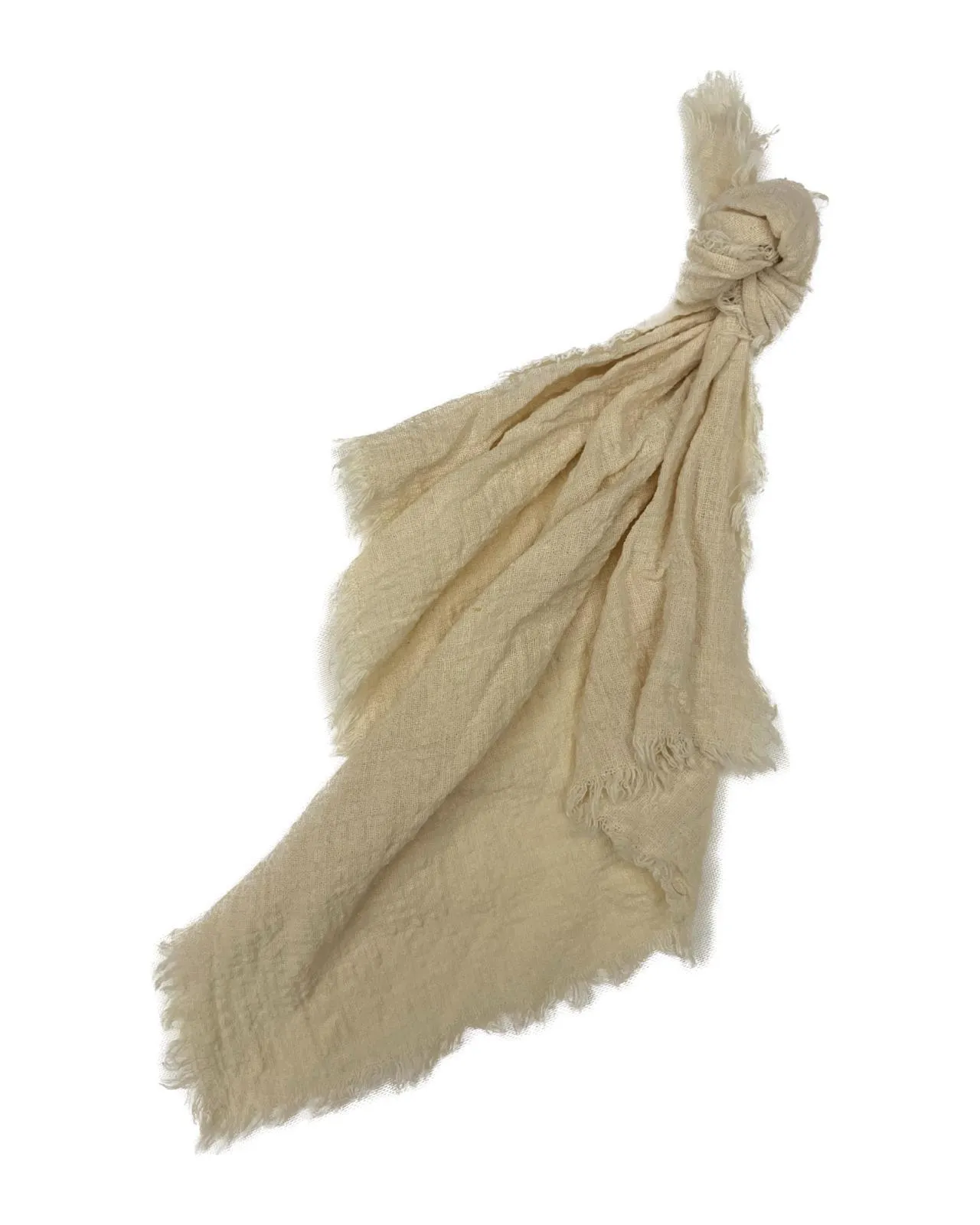 MANT068 SERVILLETA FLECOS COLOR CRUDO