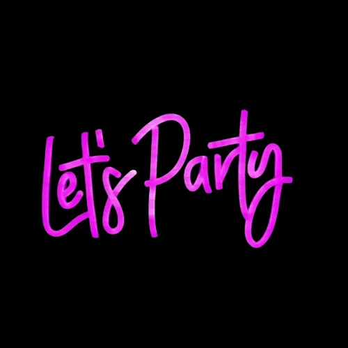 ILU007 LUZ NEÓN “LET´S PARTY” (RGB)