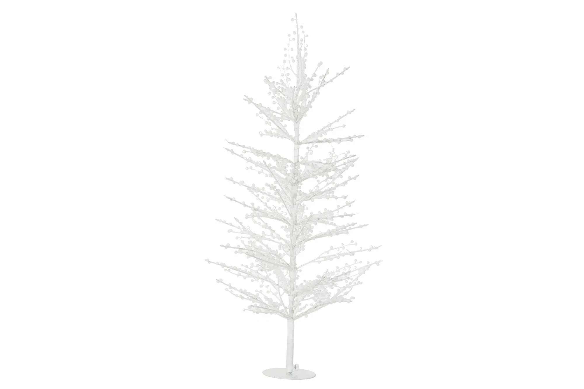 NAV024 ÁRBOL LED METAL BLANCO 56L 45X45X90