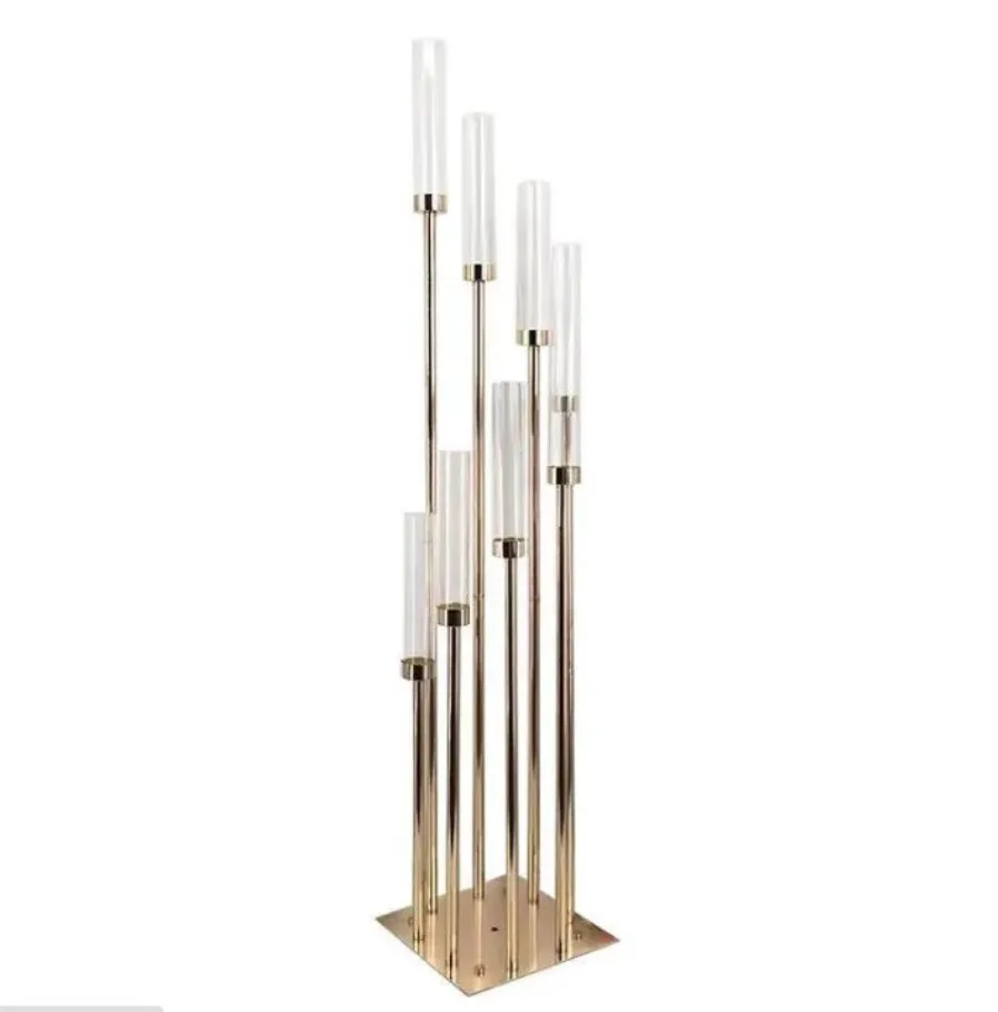 ATRE078 CANDELABRO DORADO 8 BRAZOS