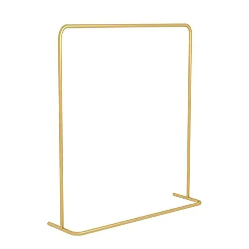 EST011 ESTRUCTURA METÁLICO RECTANGULAR DORADO 240X150CM - TAMAÑO GRANDE