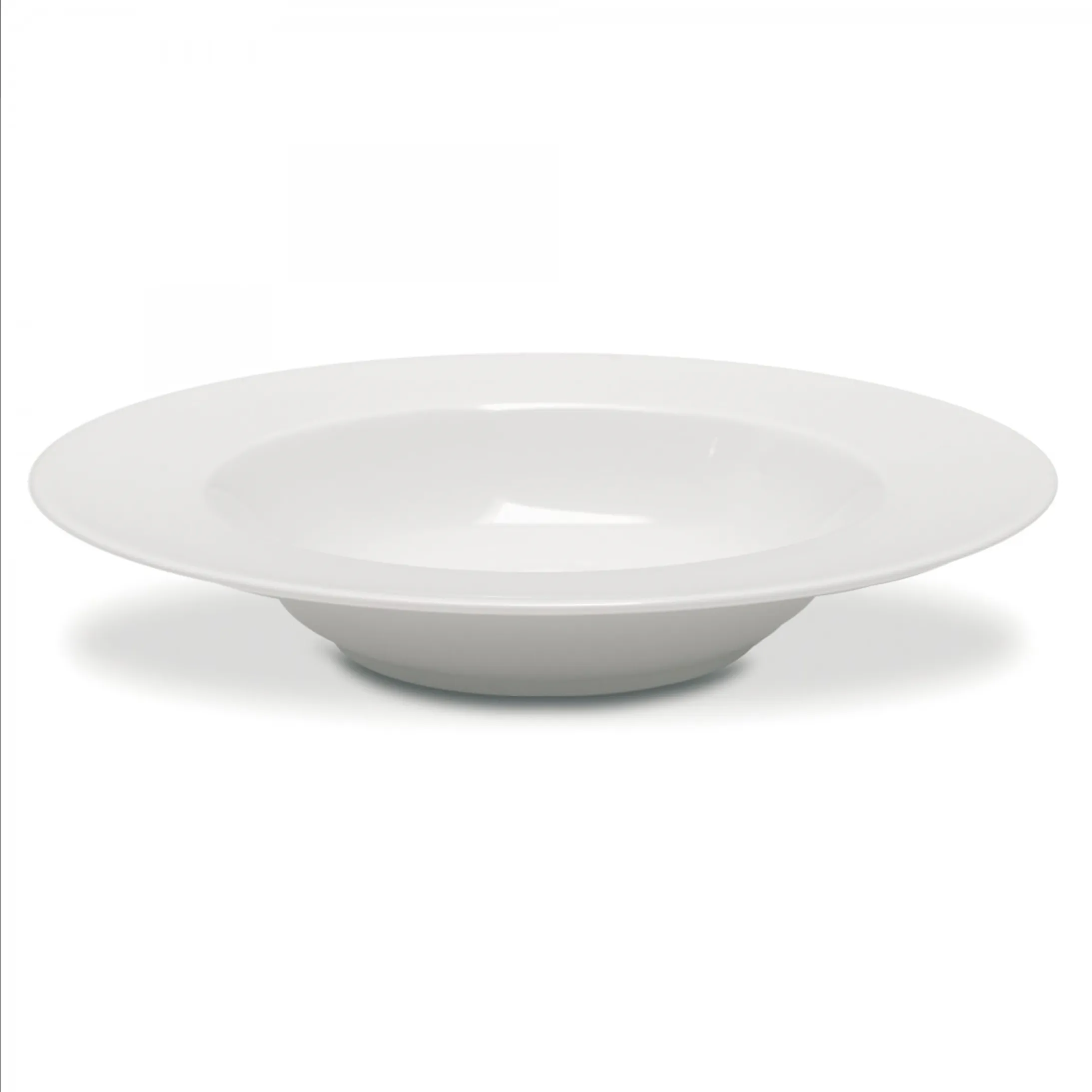 MEN019 PLATO HONDO BLANCO ROTO