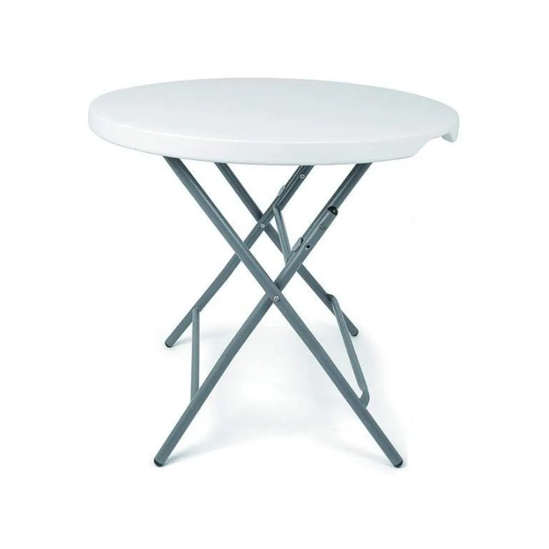 MESA CÓCTEL DE FIBRA 80 CM - BAJA