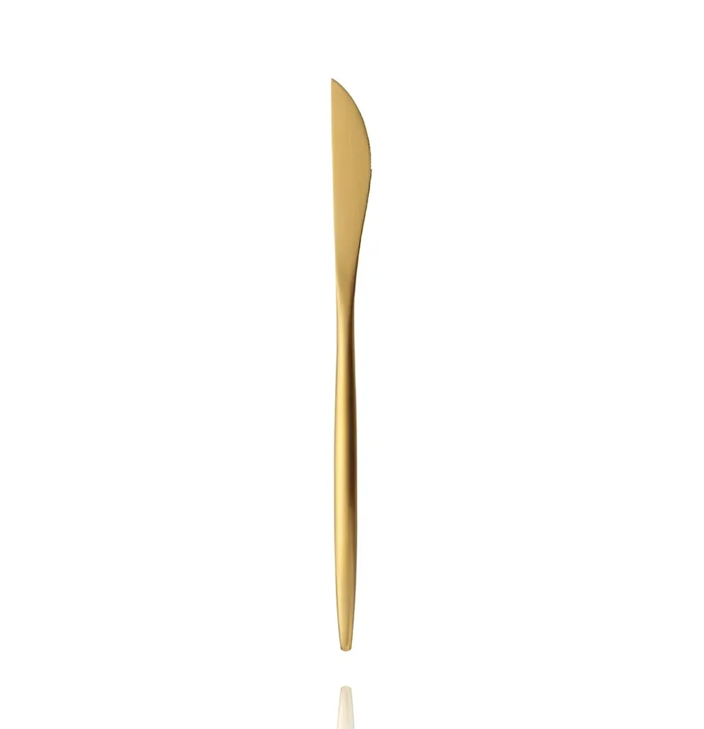 MEN077 CUCHILLO ELEGANCE DORADO