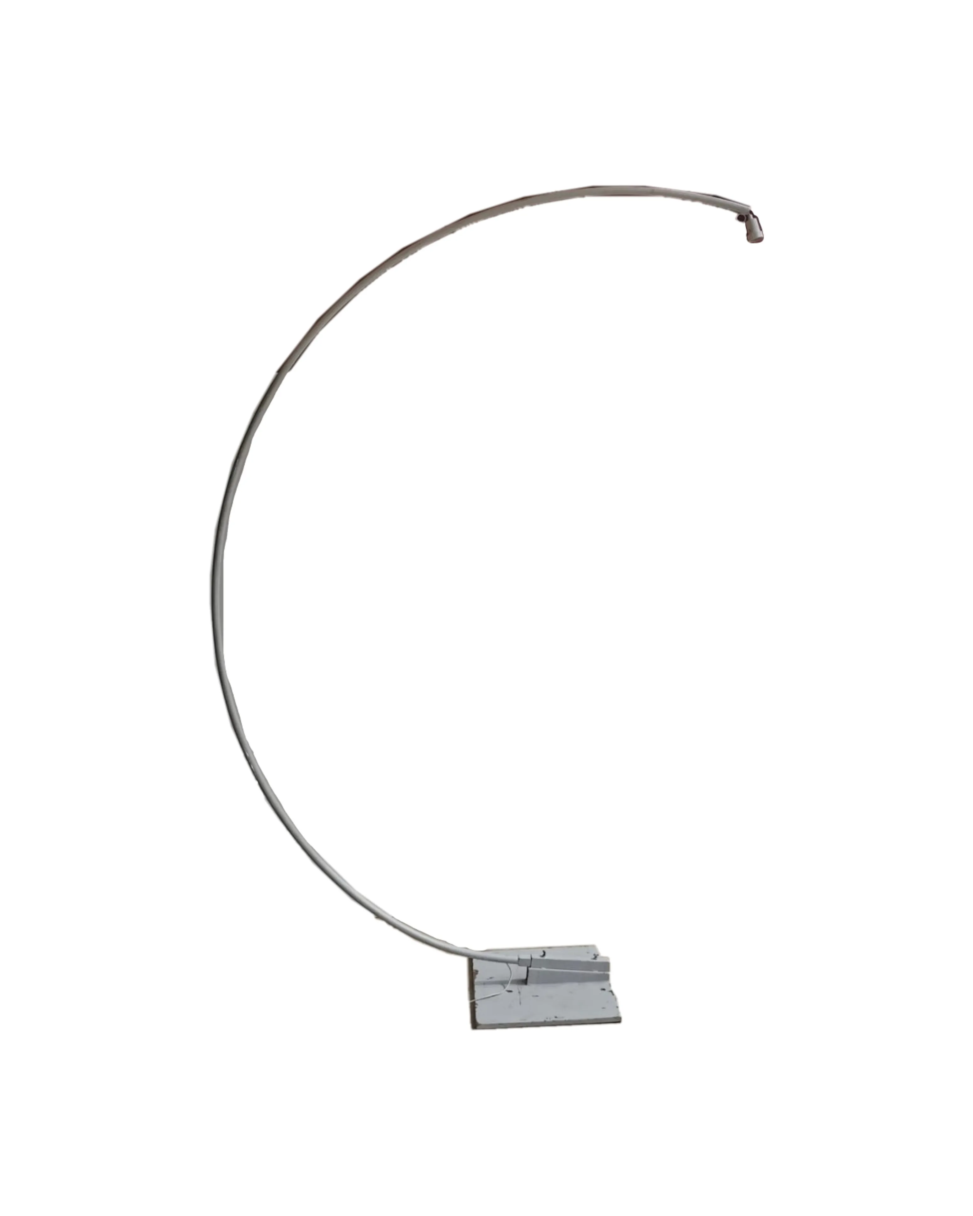 EST004 ESTRUCTURA METÁLICA SEMILUNA PARA LÁMPARA + BASE 