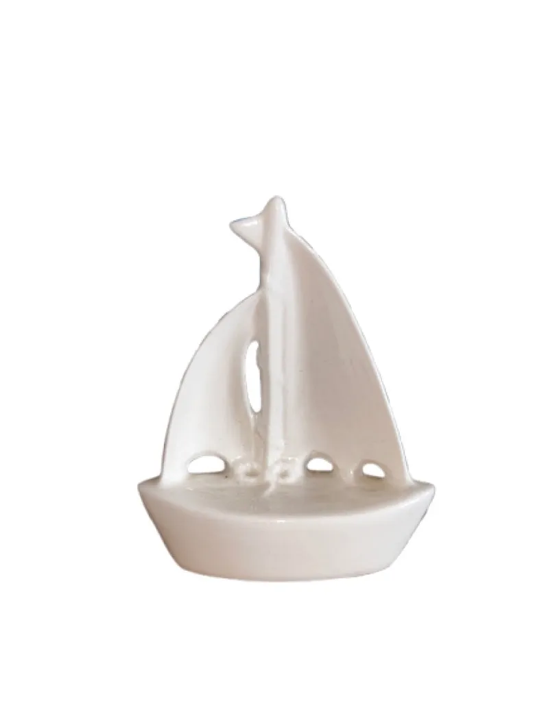 ATRE322 FIGURA BARCO BLANCO