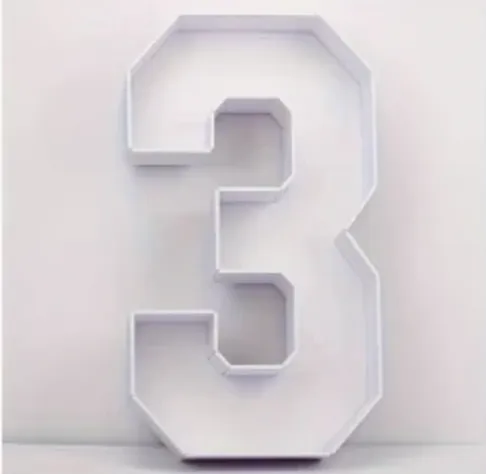 NÚMERO " 3 "
