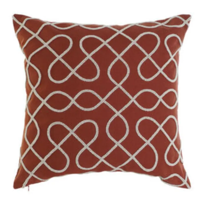 COJÍN ALGODON TERRACOTA 50x1x50 