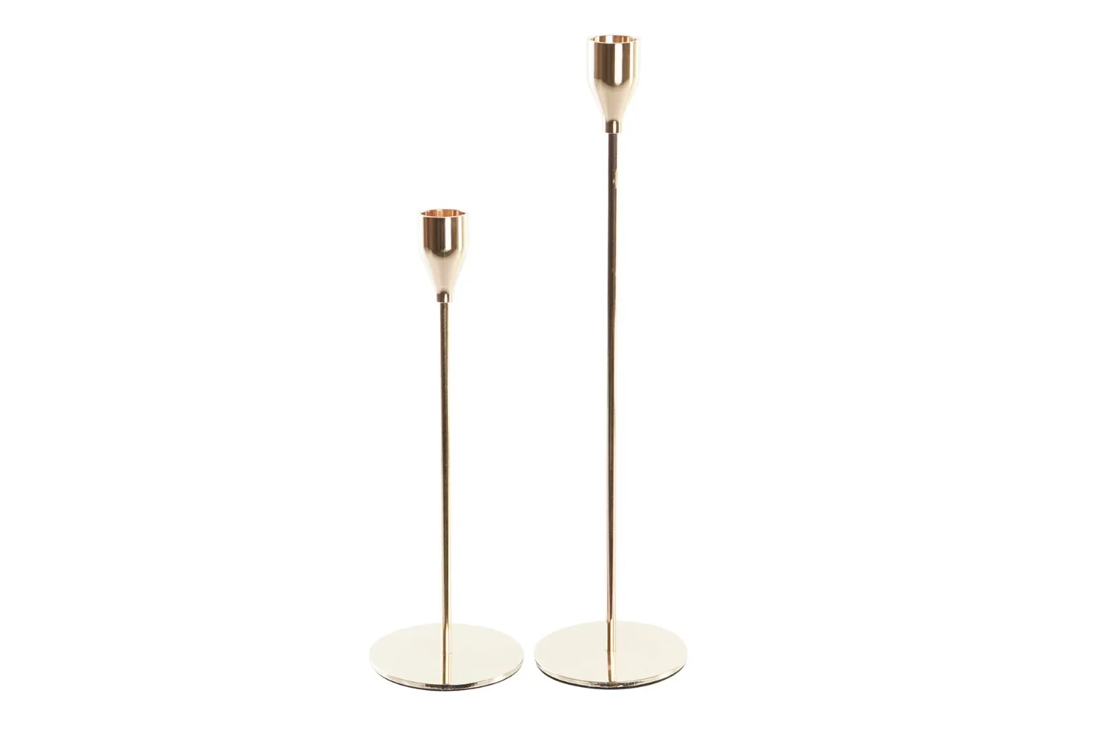 CANDELABRO DORADO ELEGANCE 1 VELA MEDIANO