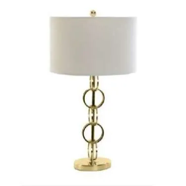 ILU044 LÁMPARA SOBREMESA DORADO