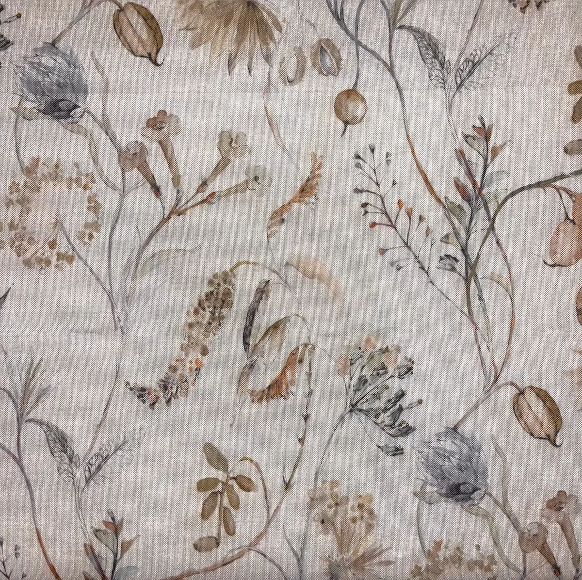 MANTEL CIRCULAR FLORES DE LINO 340CM