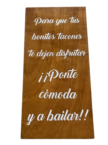 ATRE291 CARTEL  "PONTE CÓMODA Y A BAILAR"