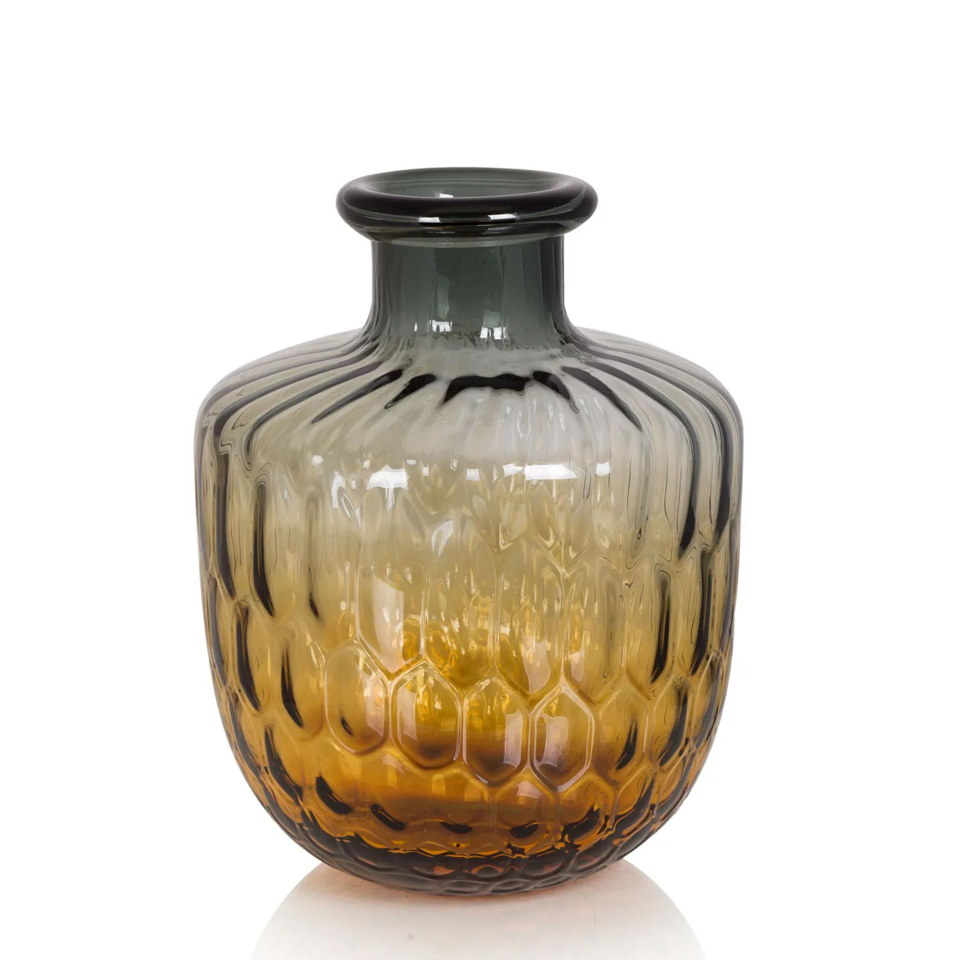 ATRE201 JARRON BAJO TRICOLOR 