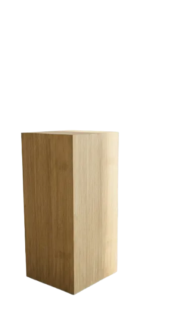 CUBO BISTRÓ MADERA ROBLE 40X40X90CM