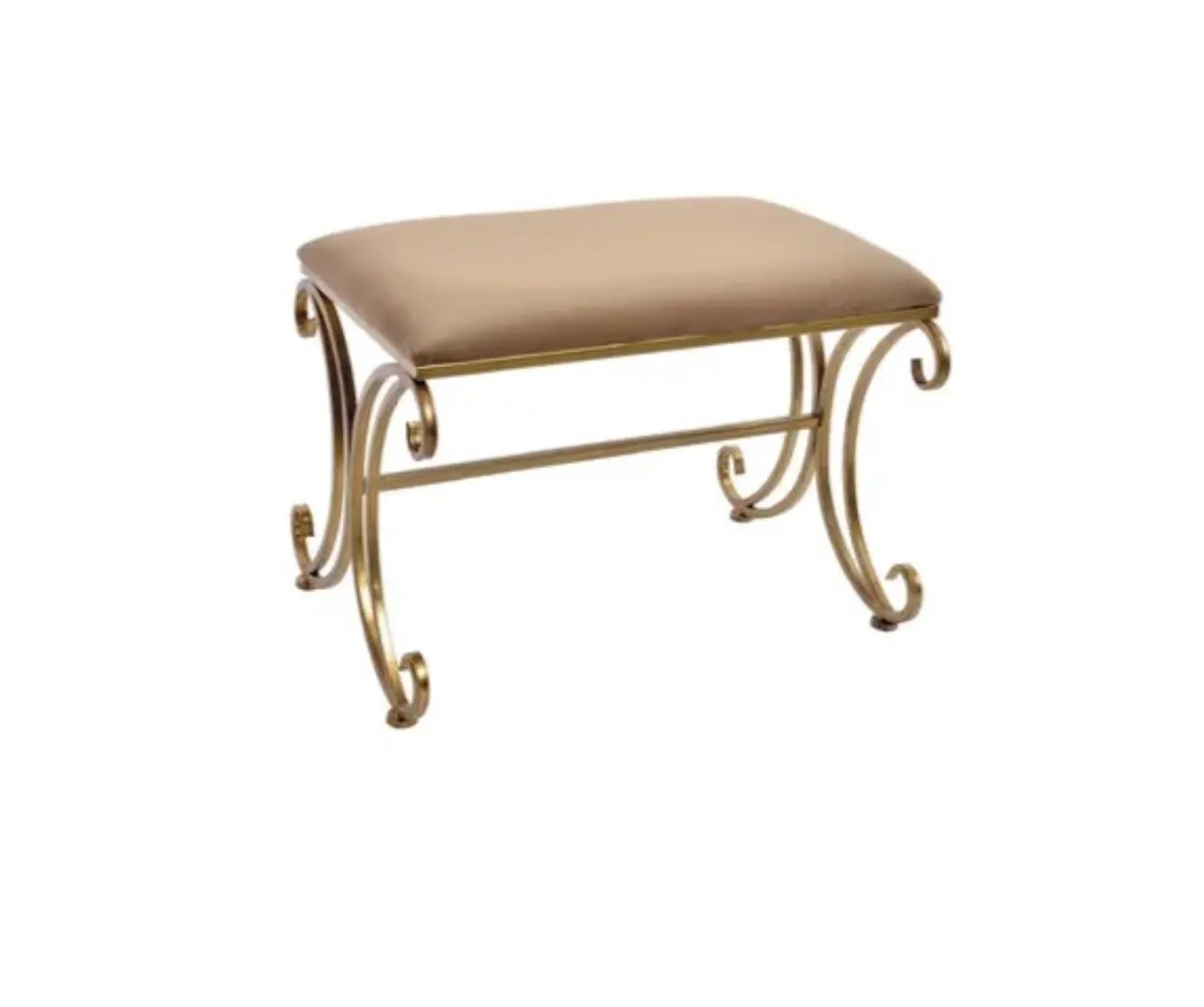 SILL103 DESCALZADORA DORADO MARRÓN TERCIOPELO 