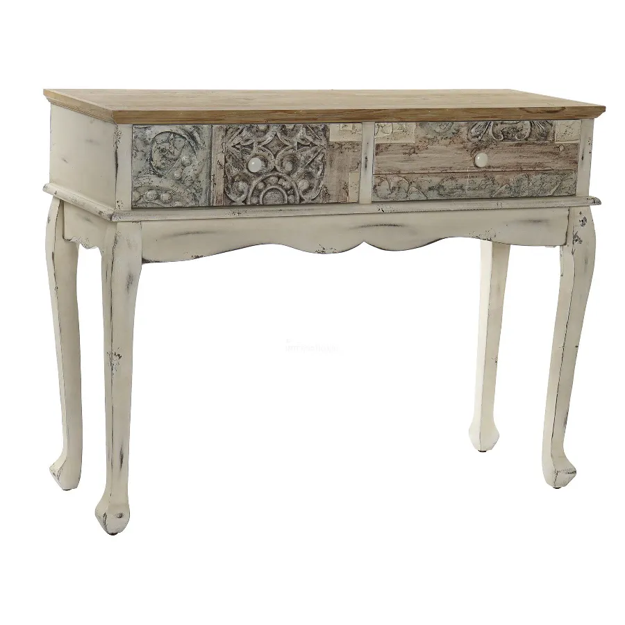 MOB063 CONSOLA ABETO ENVEJECIDO