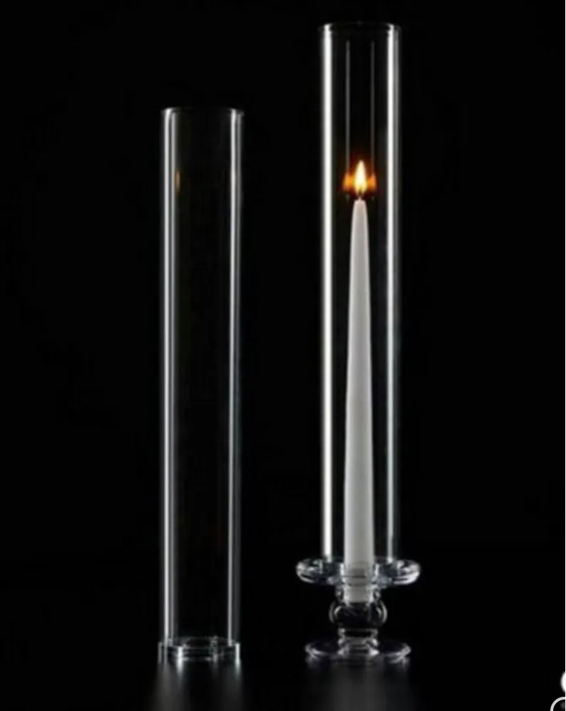 CANDELABRO CRISTAL 1 VELA (CÁPSULA + BASE)