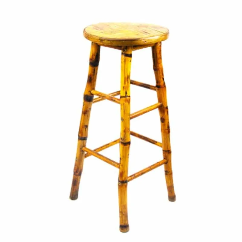 SILL017 TABURETE BAMBÚ