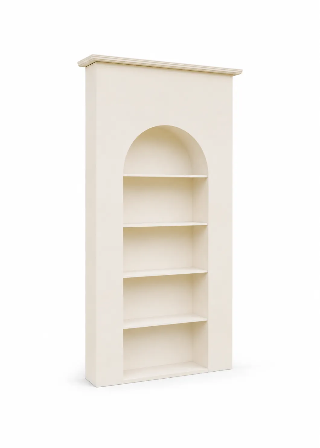 ESTANTERIA CON ARCO MEDIO PUNTO TAMAÑO GRANDE 1,20X2,40M