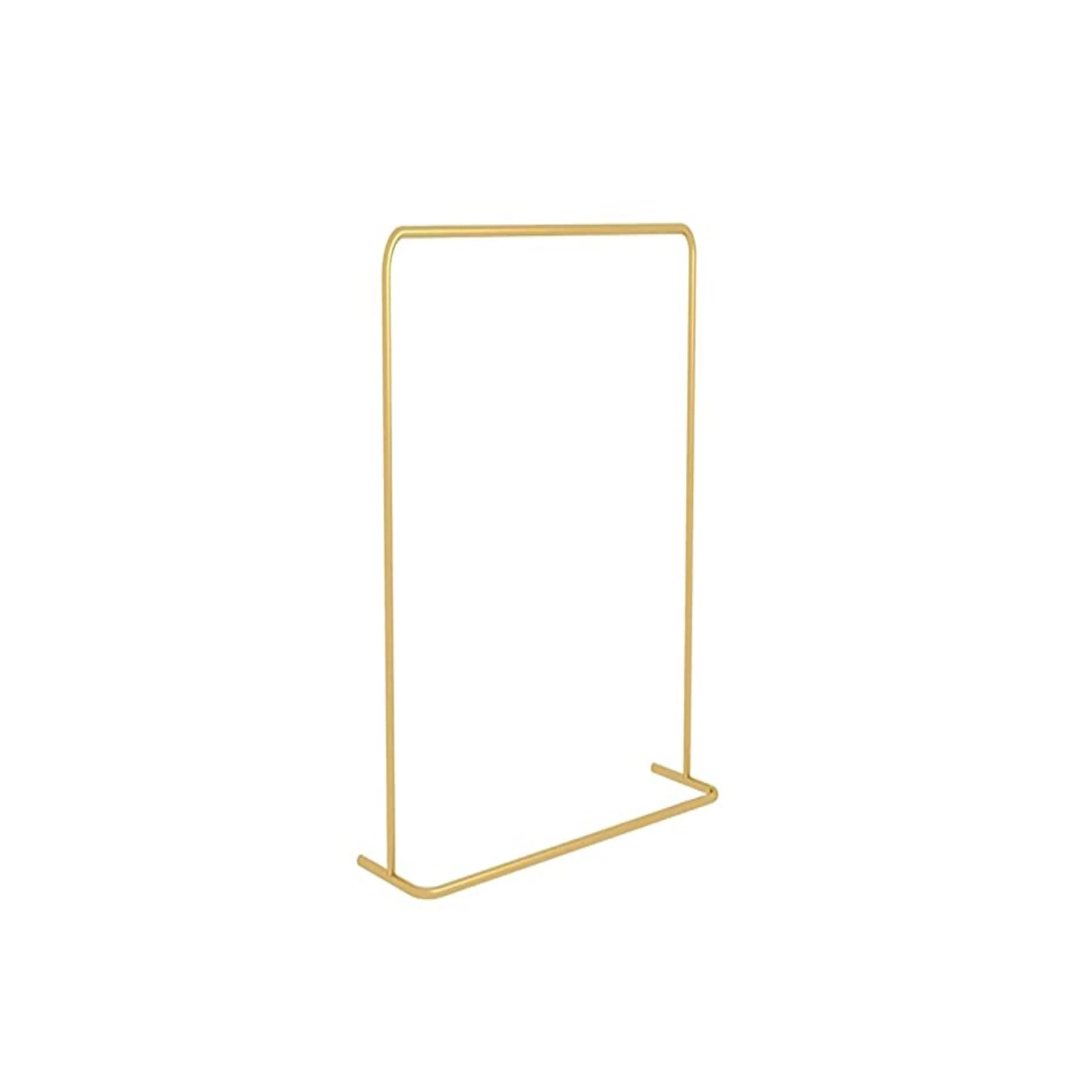 EST010 ESTRUCTURA METÁLICO RECTANGULAR DORADO 200X120CM - TAMAÑO MEDIANO