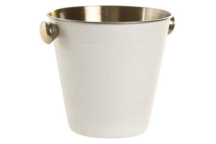 CUBITERA INOX 17X14X13 RUGOSO BLANCO