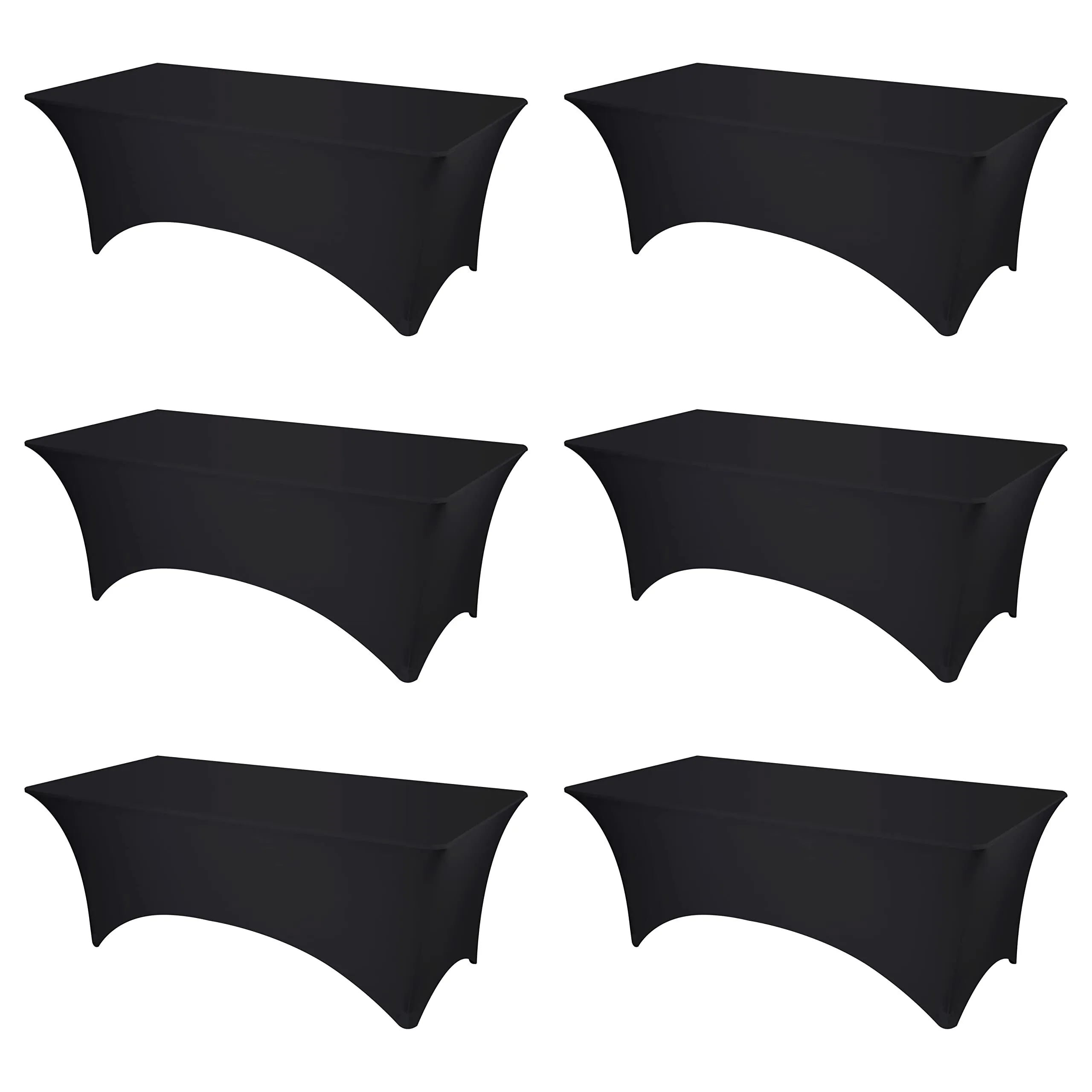 8ft Black Spandex