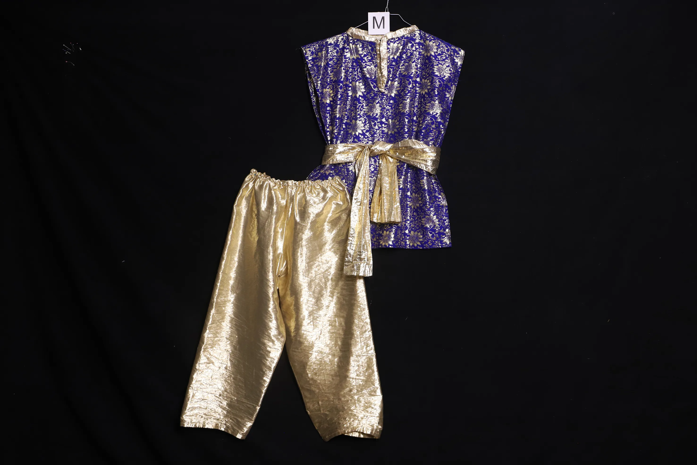 Verkleidung M, blau-gold ( M0611 )