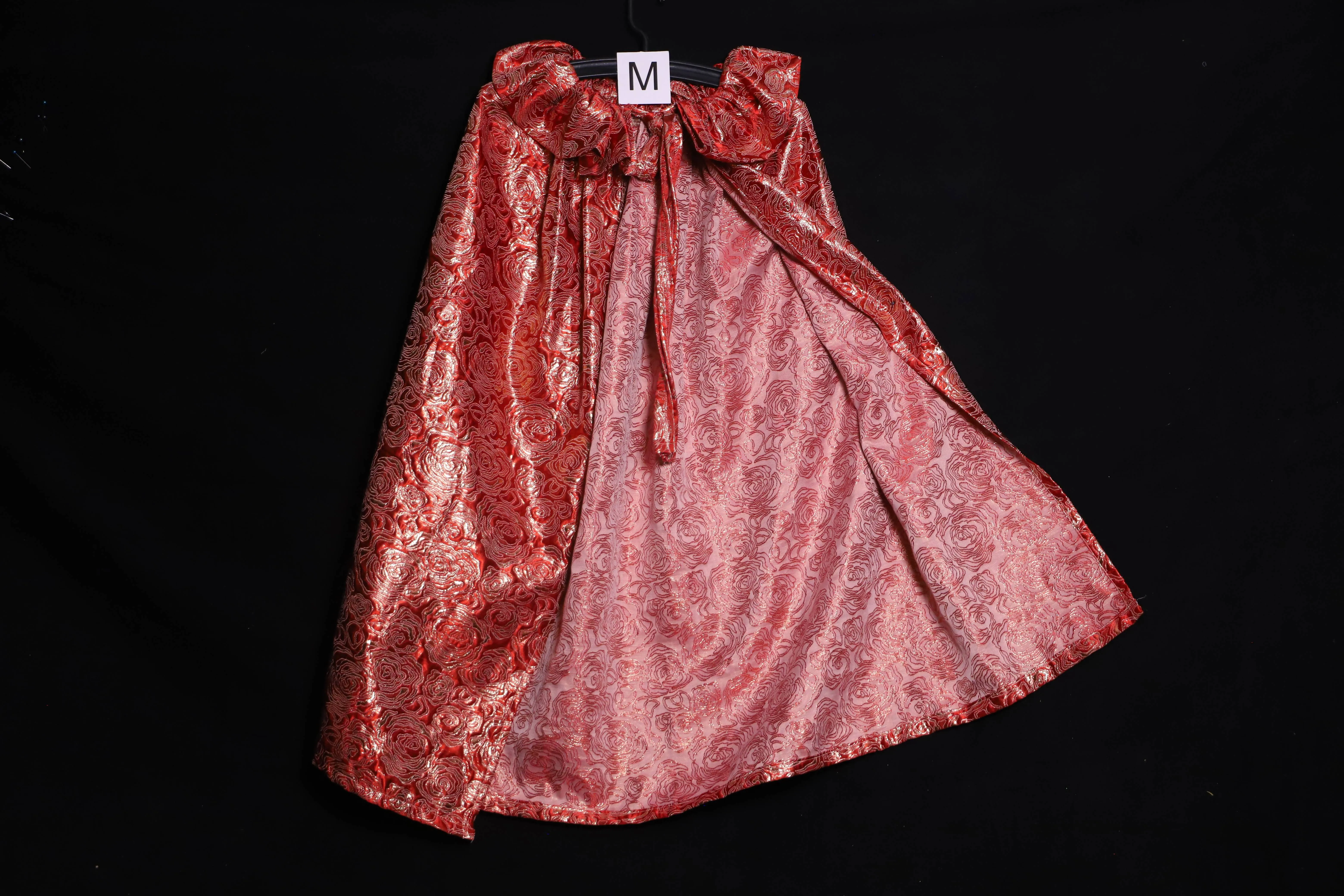 Test Umhang M, rot-gold (M0425)