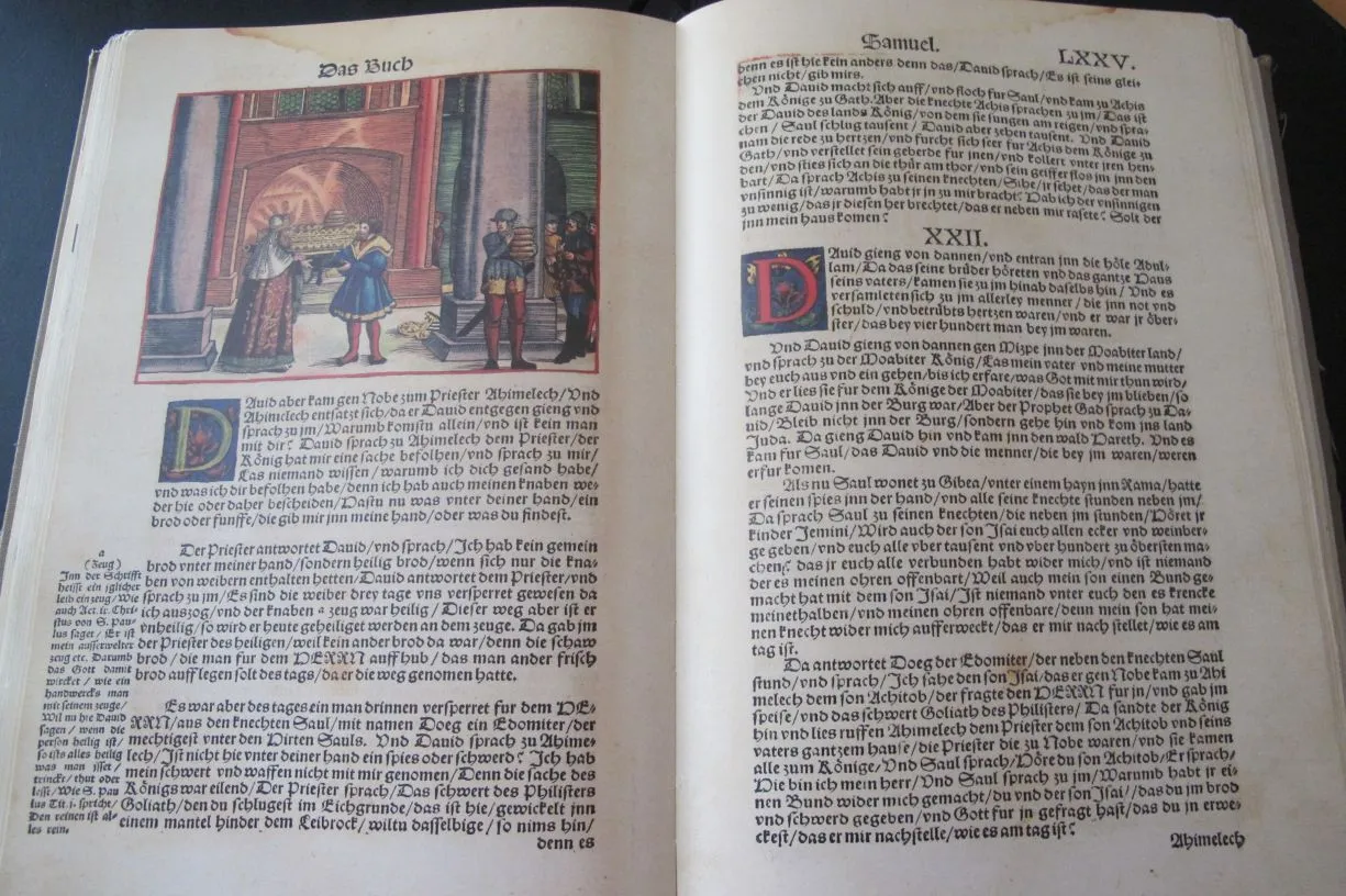 Bibel Luther Nachbildung