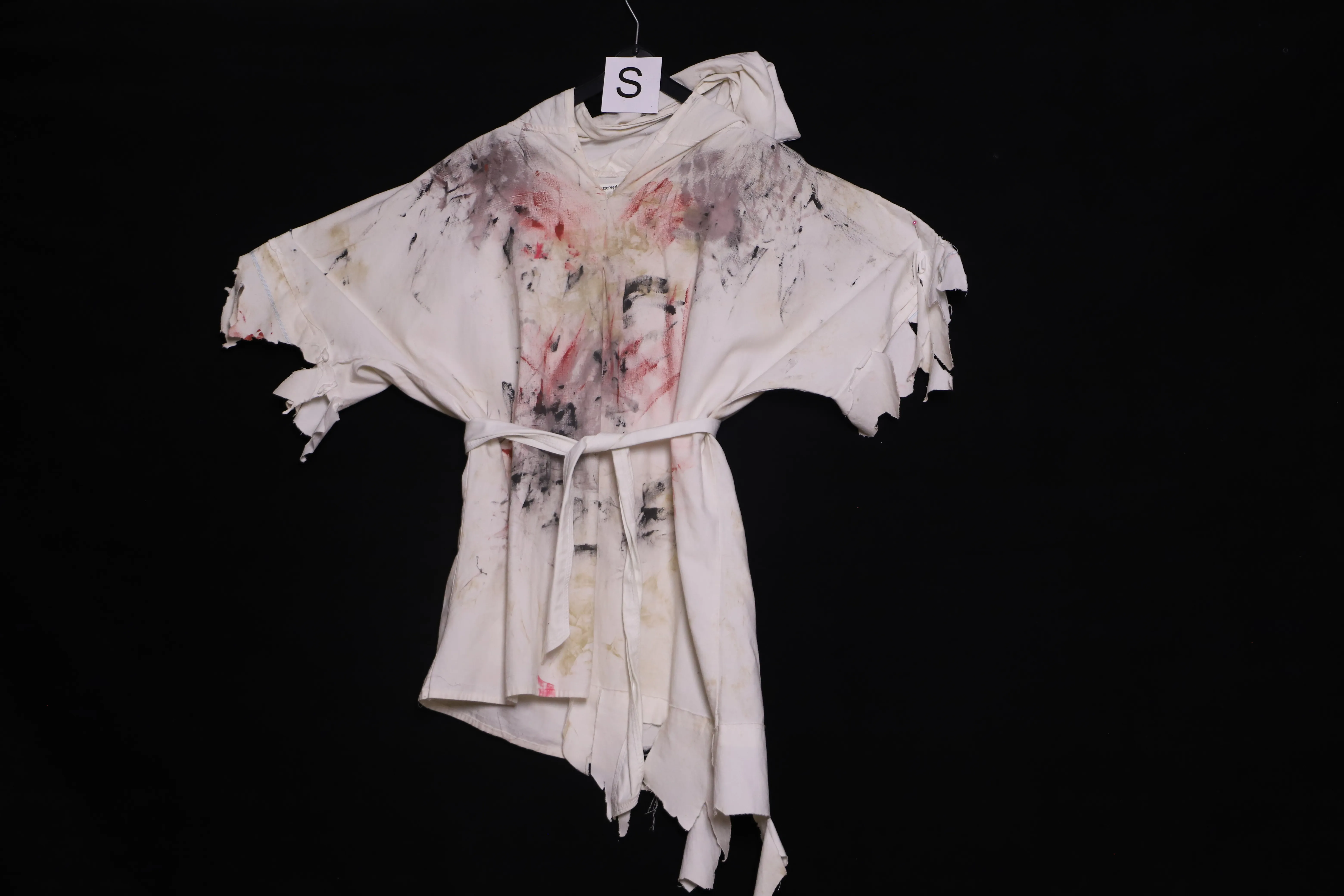 Verkleidung S, Bettler weiss ( S01110 )