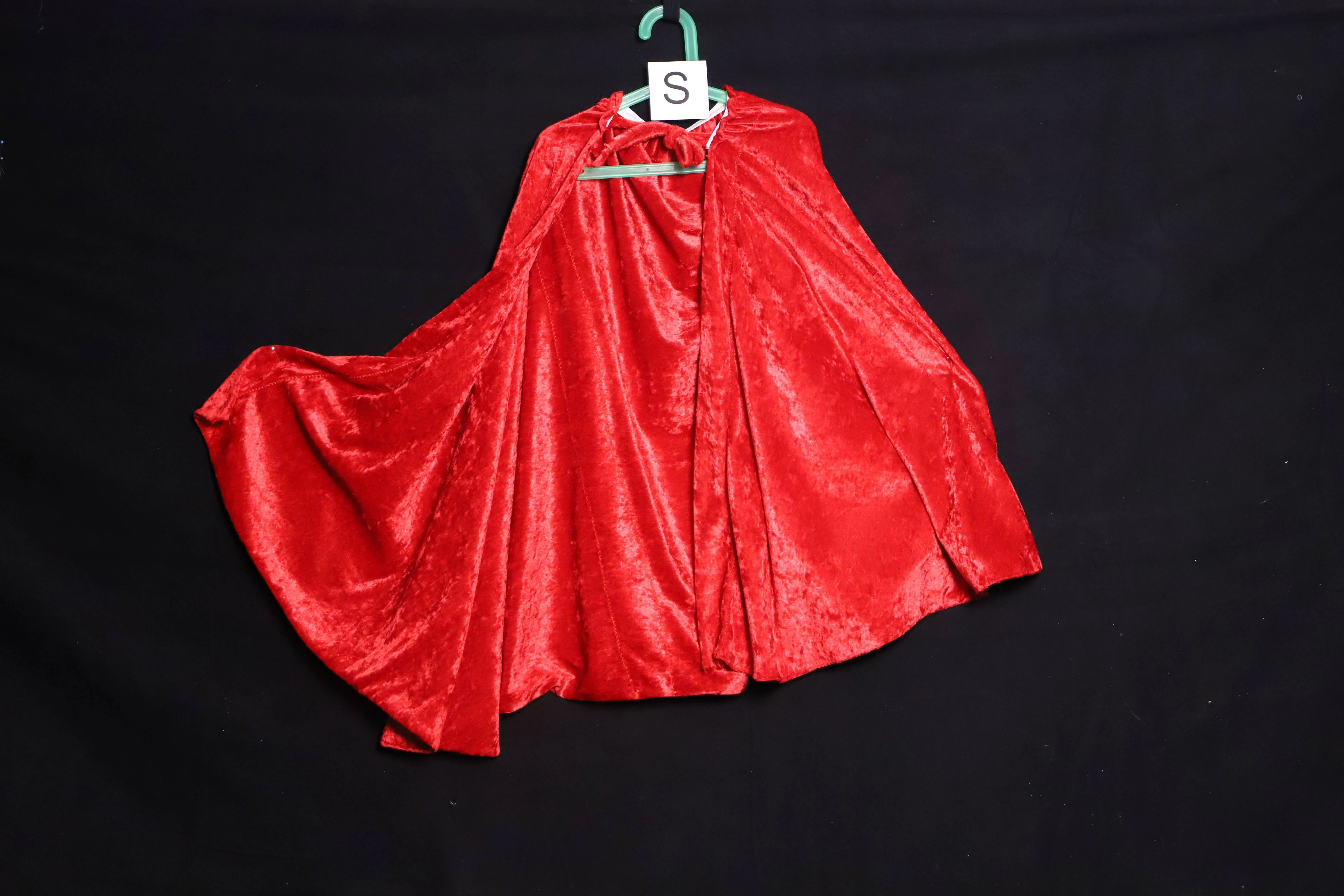 Test Umhang S, rot (S0427)