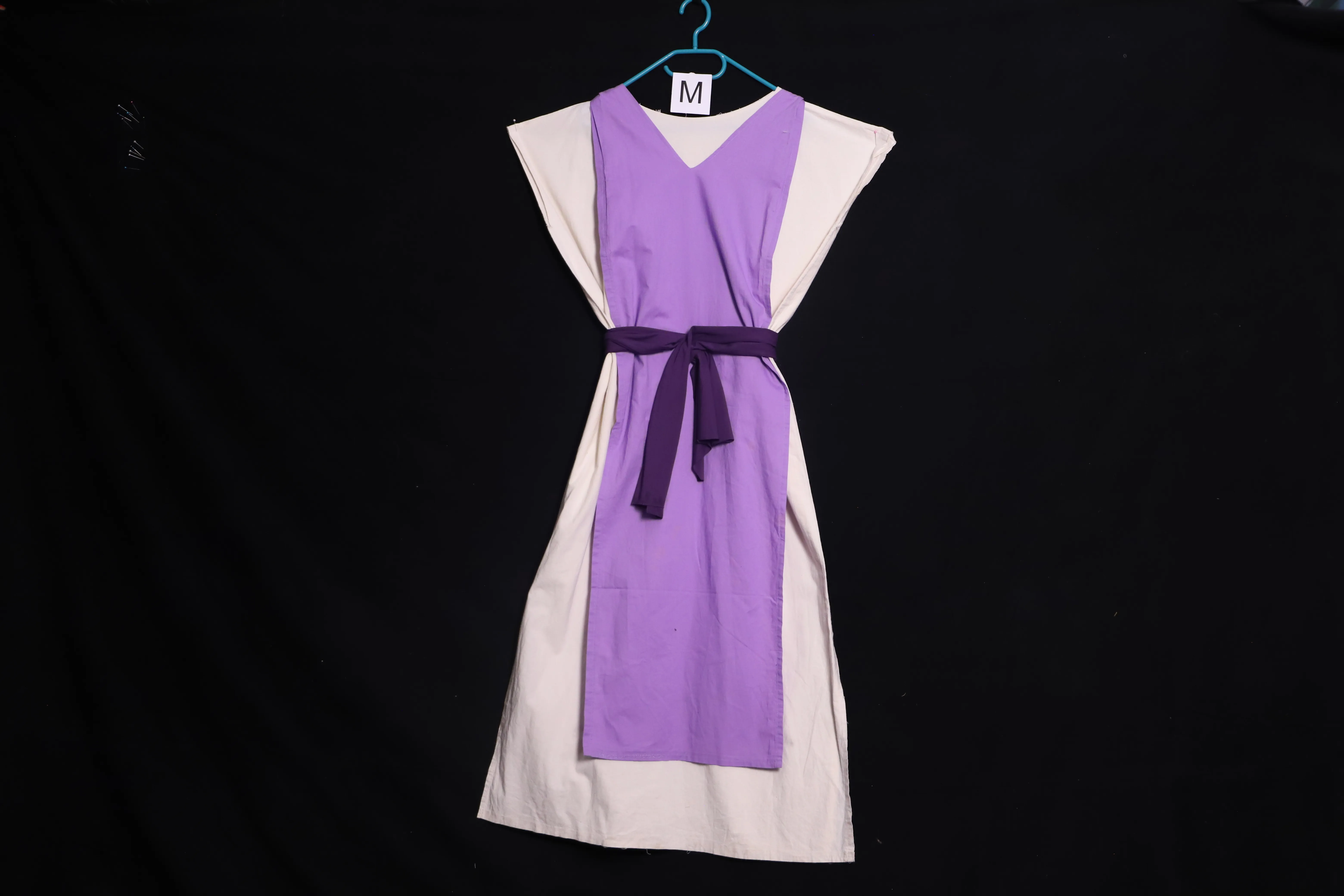 Verkleidung M, weiss-violett ( M0112 )