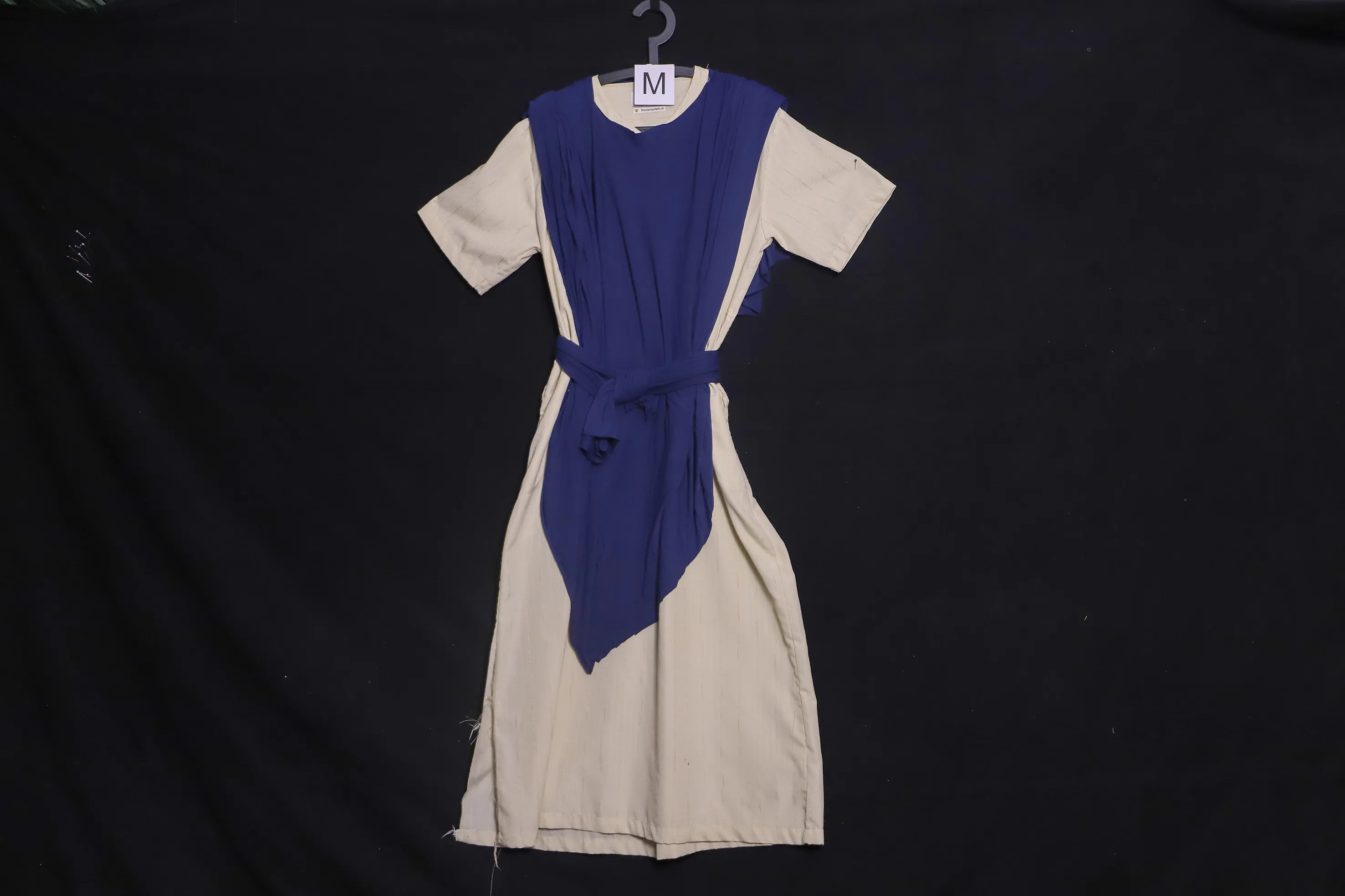 Verkleidung M, weiss-blau ( M0150 )