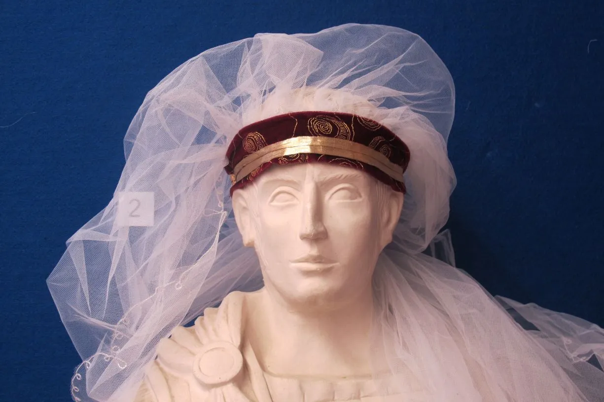 Kopfbedeckung 6 Braut