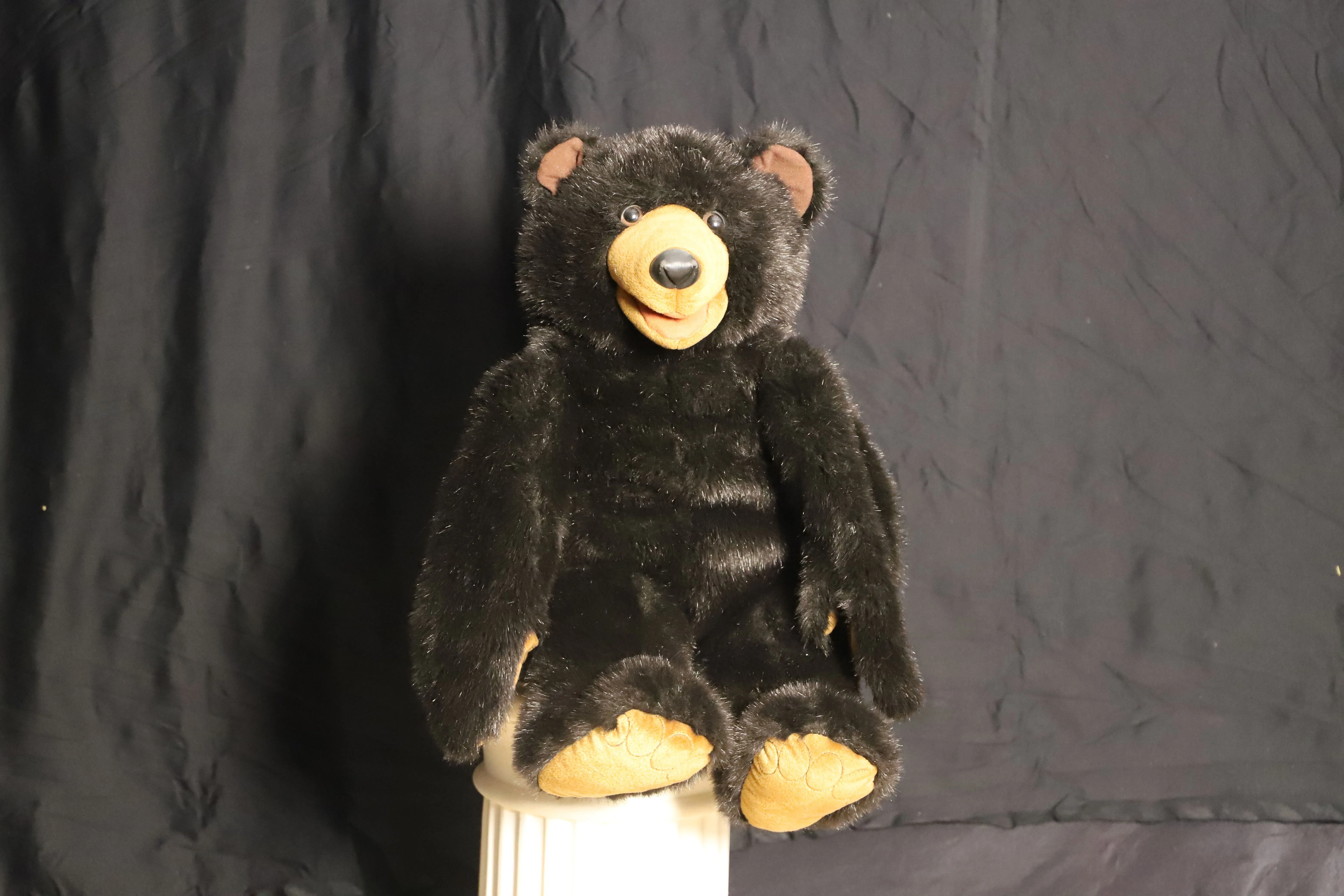 Handpuppe ( grosser brauner Bär )