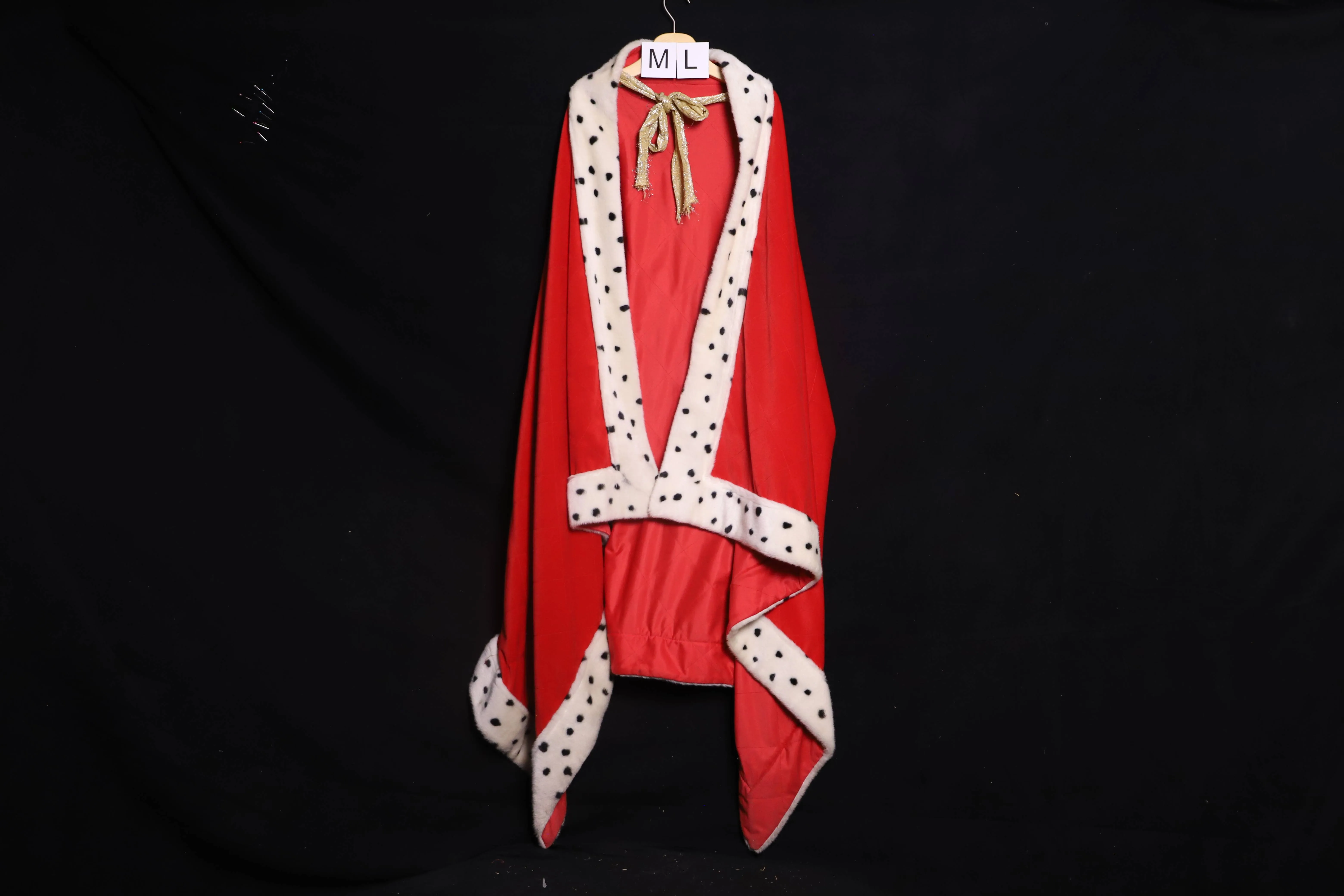 Test Umhang M-L, rot-weiss-schwarz (ML0435)