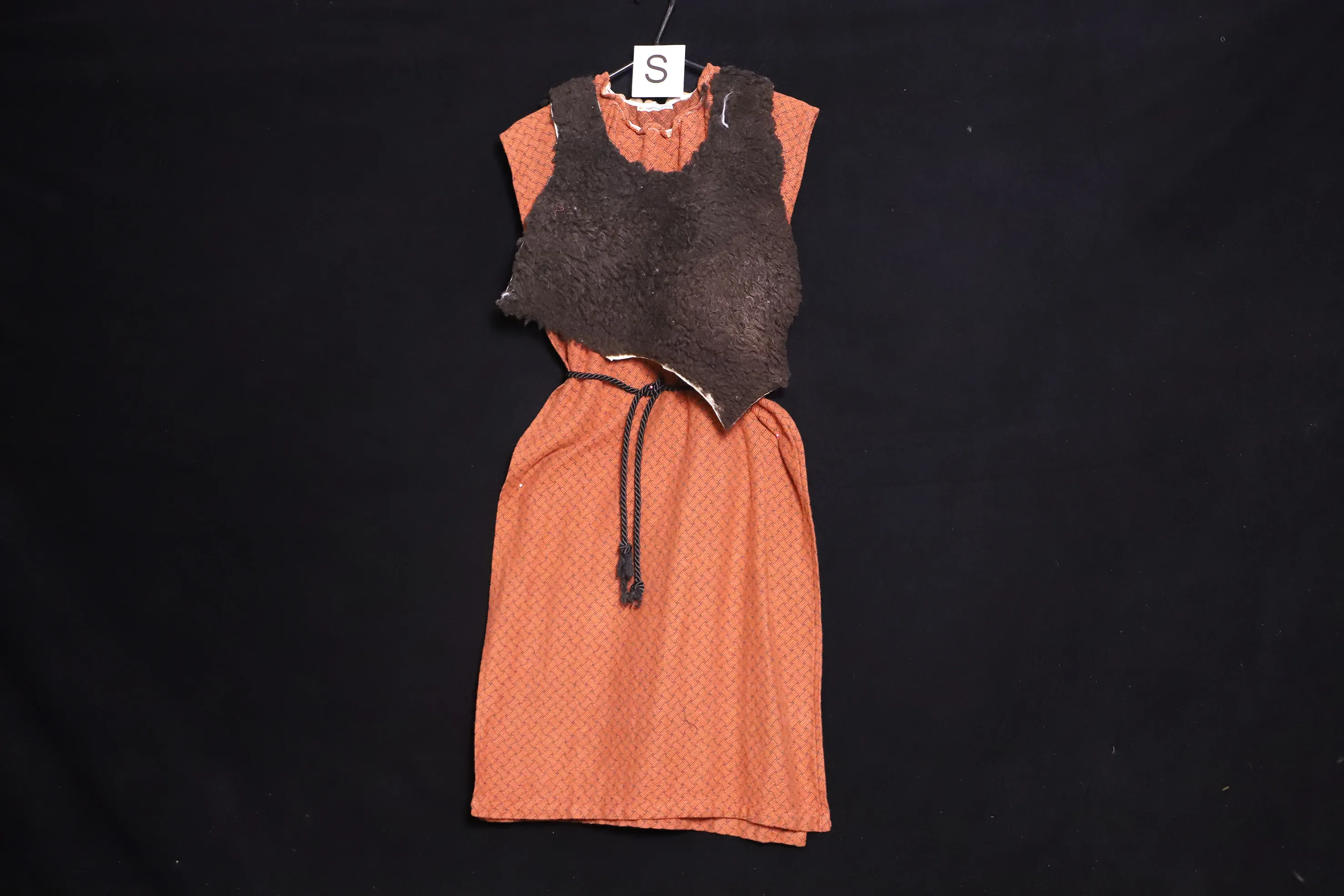 Verkleidung S mit Veste, braun ( S08106 )