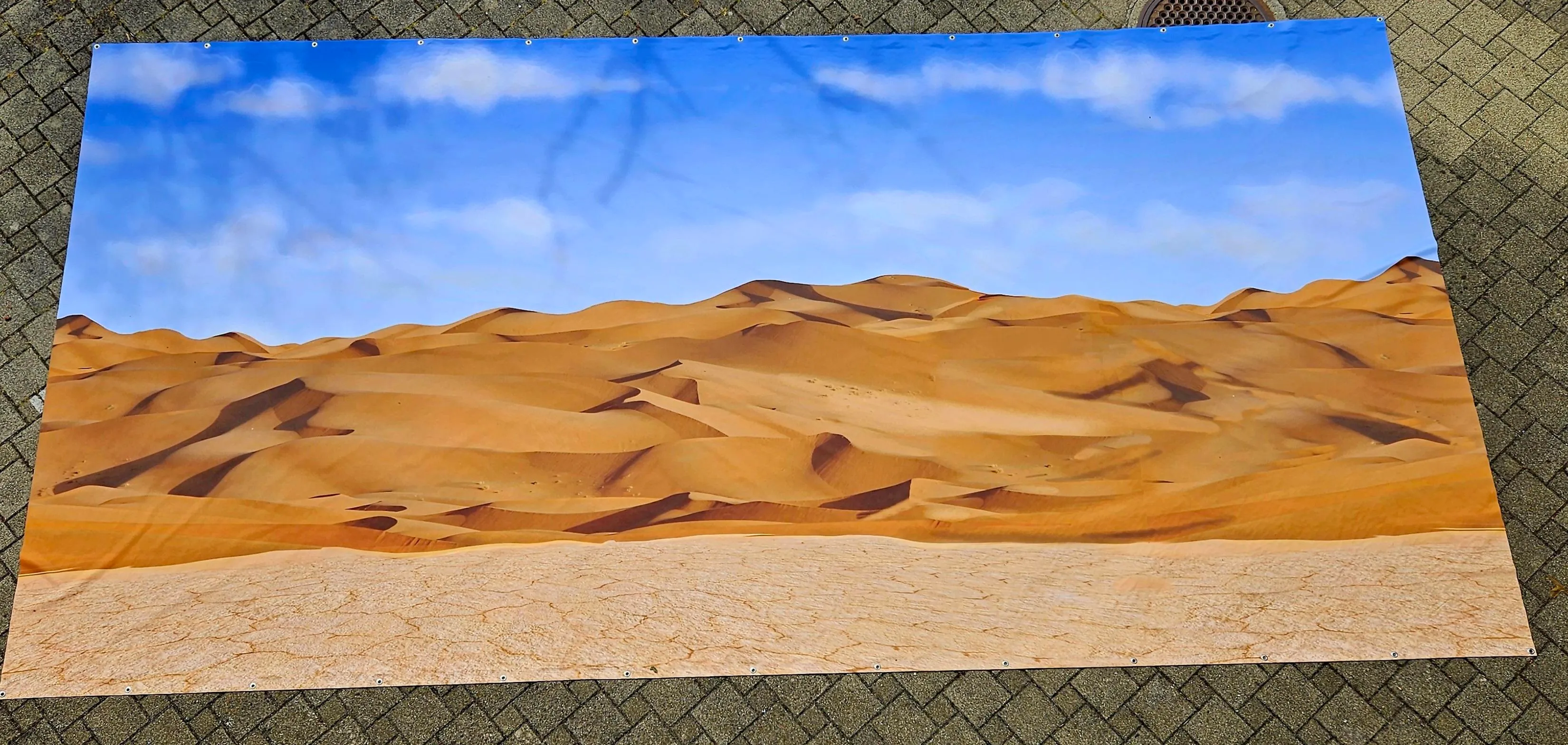 Kulisse Wüste Tuch blickdicht