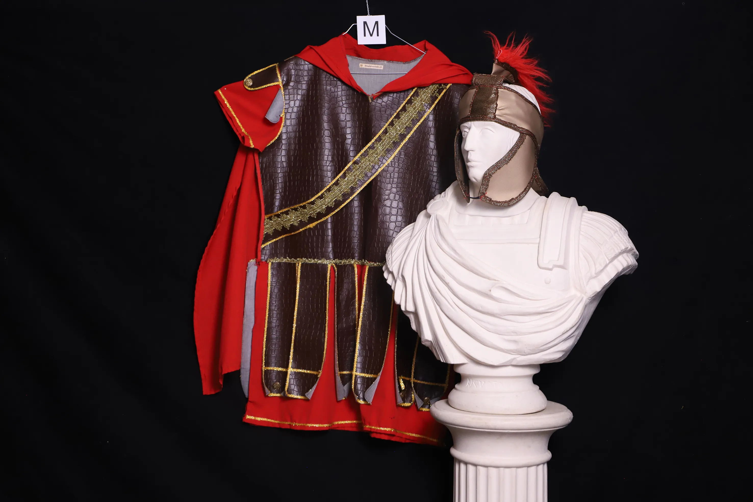 Verkleidung M mit Kopfbedeckung, Soldat ( M0443 )