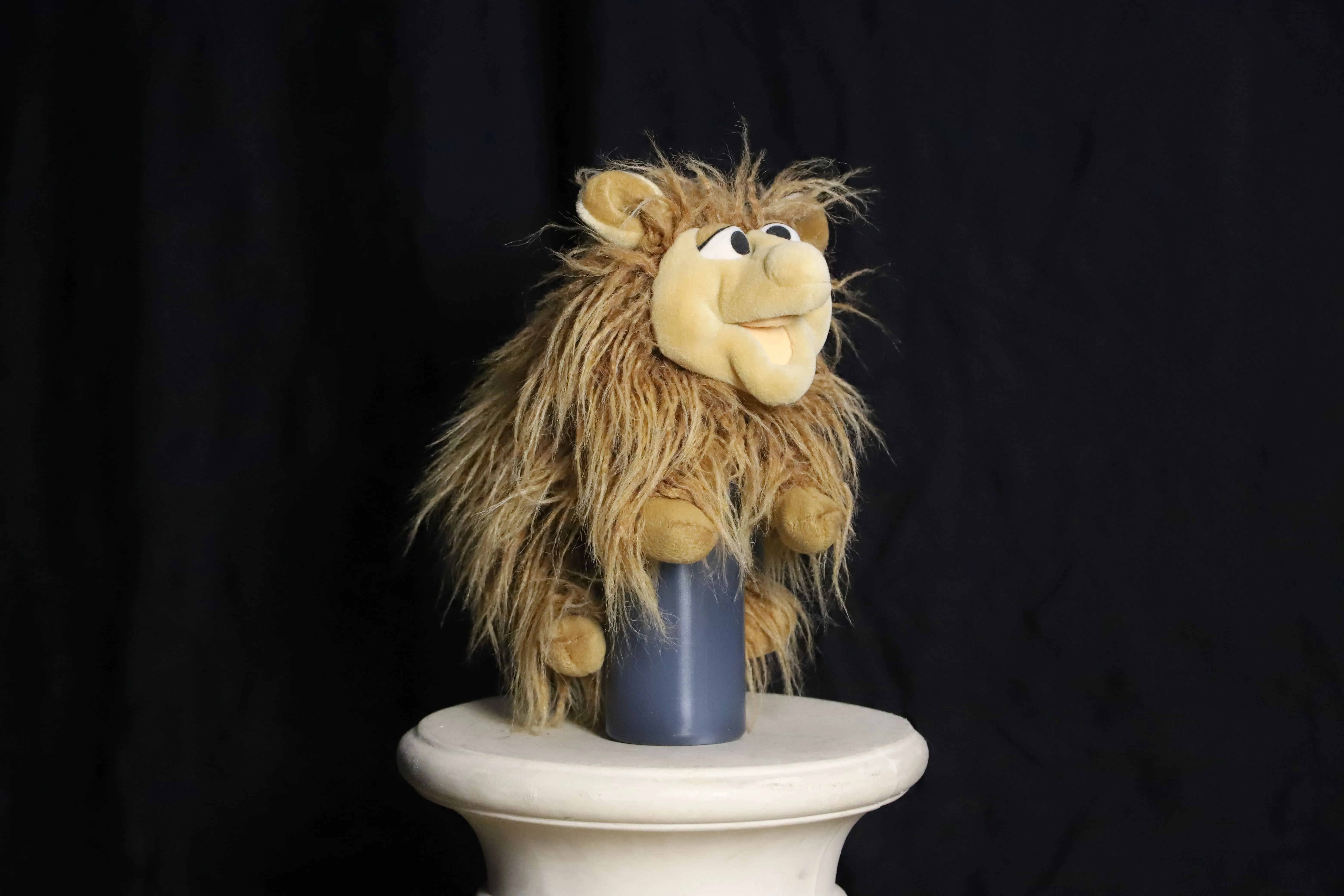 Handpuppe ( brauner kleiner Igel )